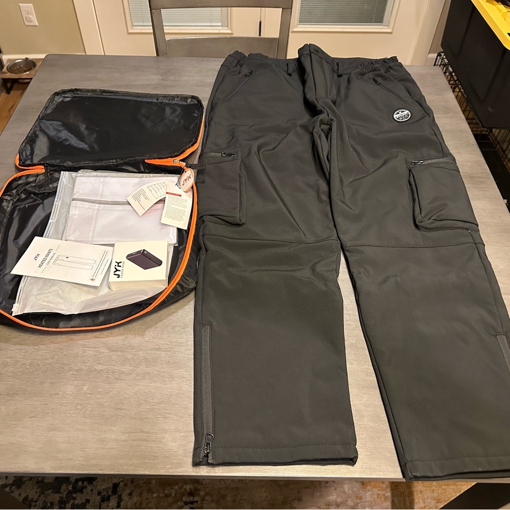 JYK Black Heated Pants XL